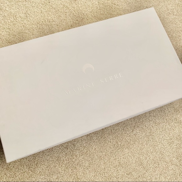 ❌SOLD❌ New Marine Serre Grey 50 Moiré Knee High Boots - Picture 6 of 11